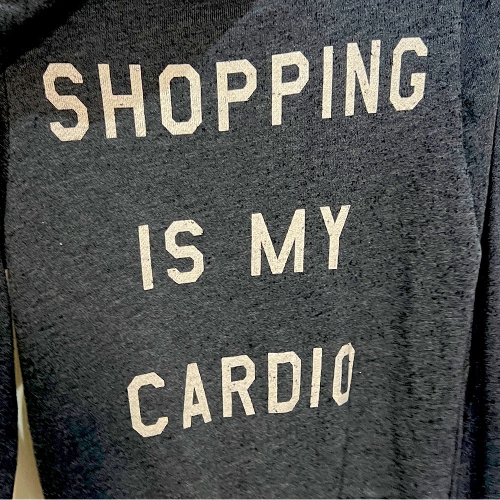 WILDFOX 🛍️ shopping is my cardio zip up hoodie